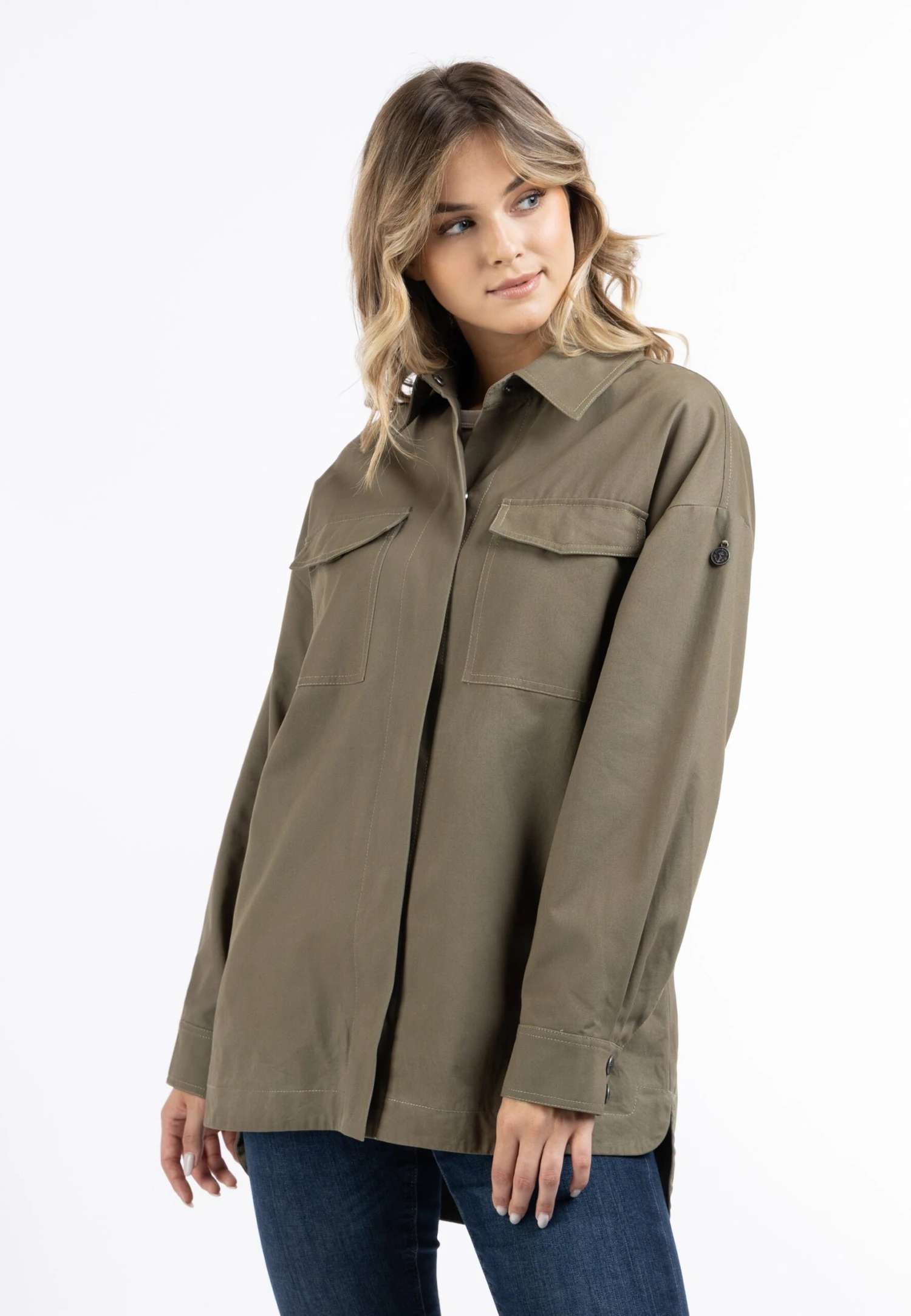 Dreimaster Übergangs Keyti - Lichte Jas - Oliv 3 Dreimaster Übergangs Keyti - Lichte Jas - Oliv