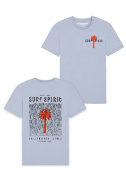 Surf Spirit - T-Shirt Print - Serene Blue 9 Surf Spirit - T-Shirt Print - Serene Blue -Mode Kledingwinkel 0073f004153742de970109b8f1f89928