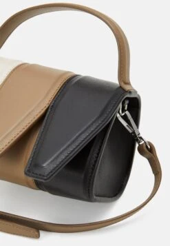 Yuzefi Three - Handtas - Offwhite, Schwarz, Braun -Mode Kledingwinkel 0164aabbe6d048d08e517793ed45d908