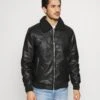 Lindbergh Jacket - Imitatieleren Jas - Black -Mode Kledingwinkel 01e2369b5cc440fa8210999a51850776