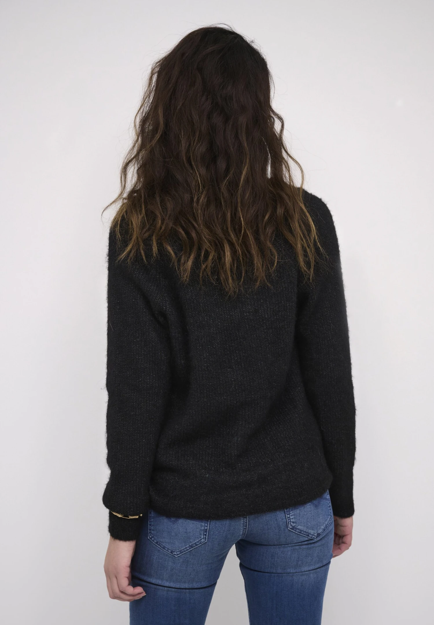 Vest - Black Melange 6 Vest - Black Melange - Afbeelding 4