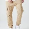 Basic - Cargobroek - Beige -Mode Kledingwinkel 0325c0af4aea42fa80f69134357612a0