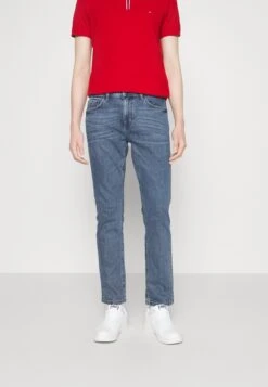 Tom Tailor Josh - Slim Fit Jeans - Mid Stone Wash Denim