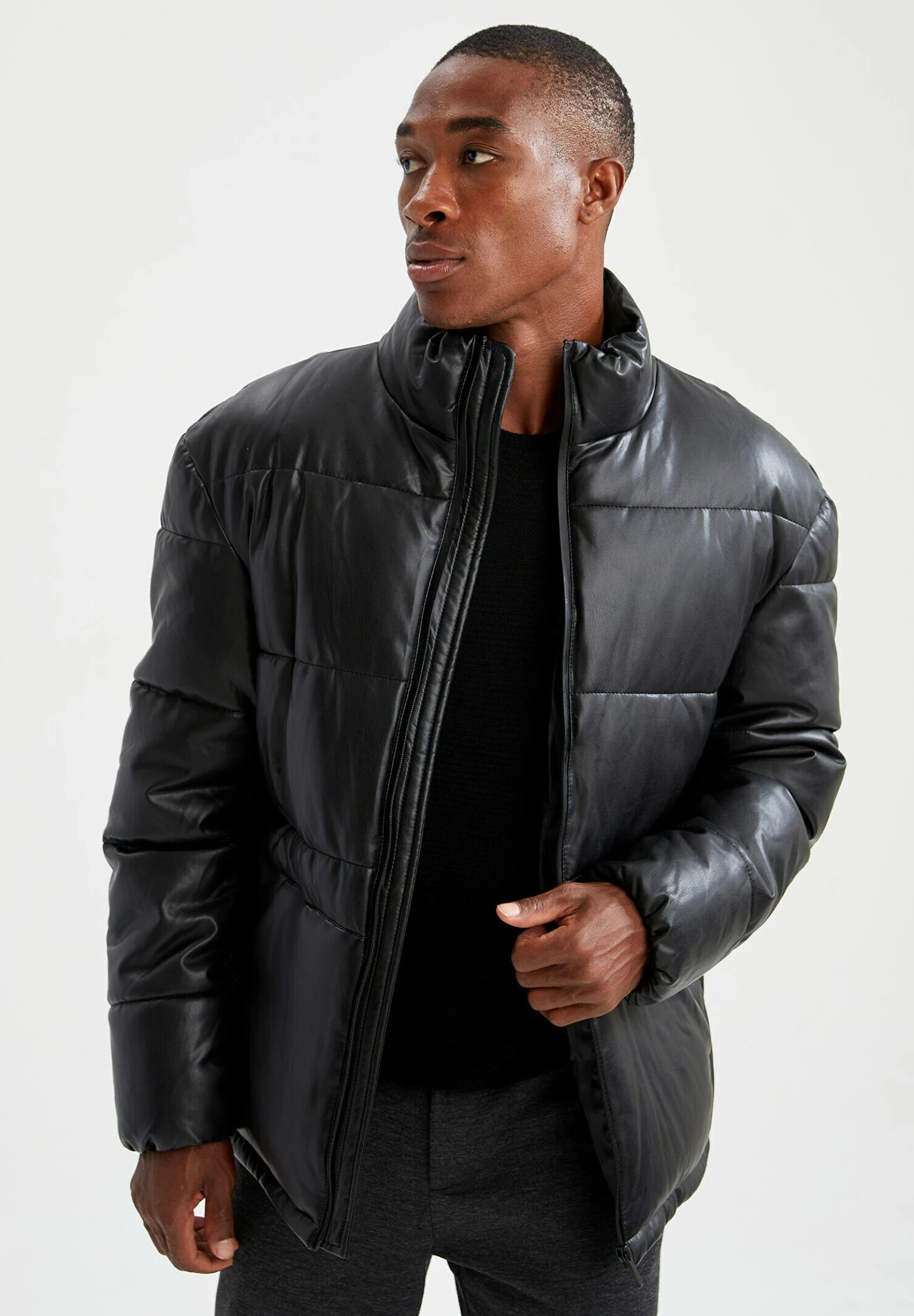 Defacto - Winterjas - Black 6 Defacto - Winterjas - Black - Afbeelding 4