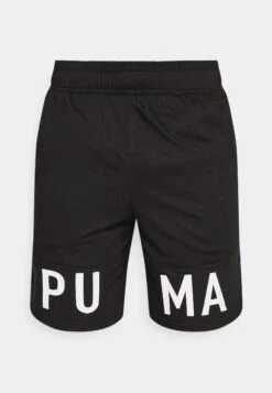 Puma Train Logo 9" Short - Korte Broeken - Black -Mode Kledingwinkel 062982b3a1224c4291f8ed337cc786f5