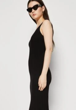 Selected Femme Slftrixie New Midi Dress - Gebreide Jurk - Black -Mode Kledingwinkel 0632ba33a7fc47c192f9ab7513d6876c