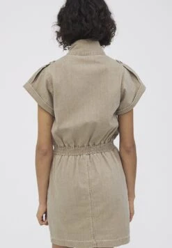 Ikks Nietenbesetztem Stehkragen - Spijkerjurk - Light Khaki -Mode Kledingwinkel 063b4860540c40b6aeb793a30d6203c6