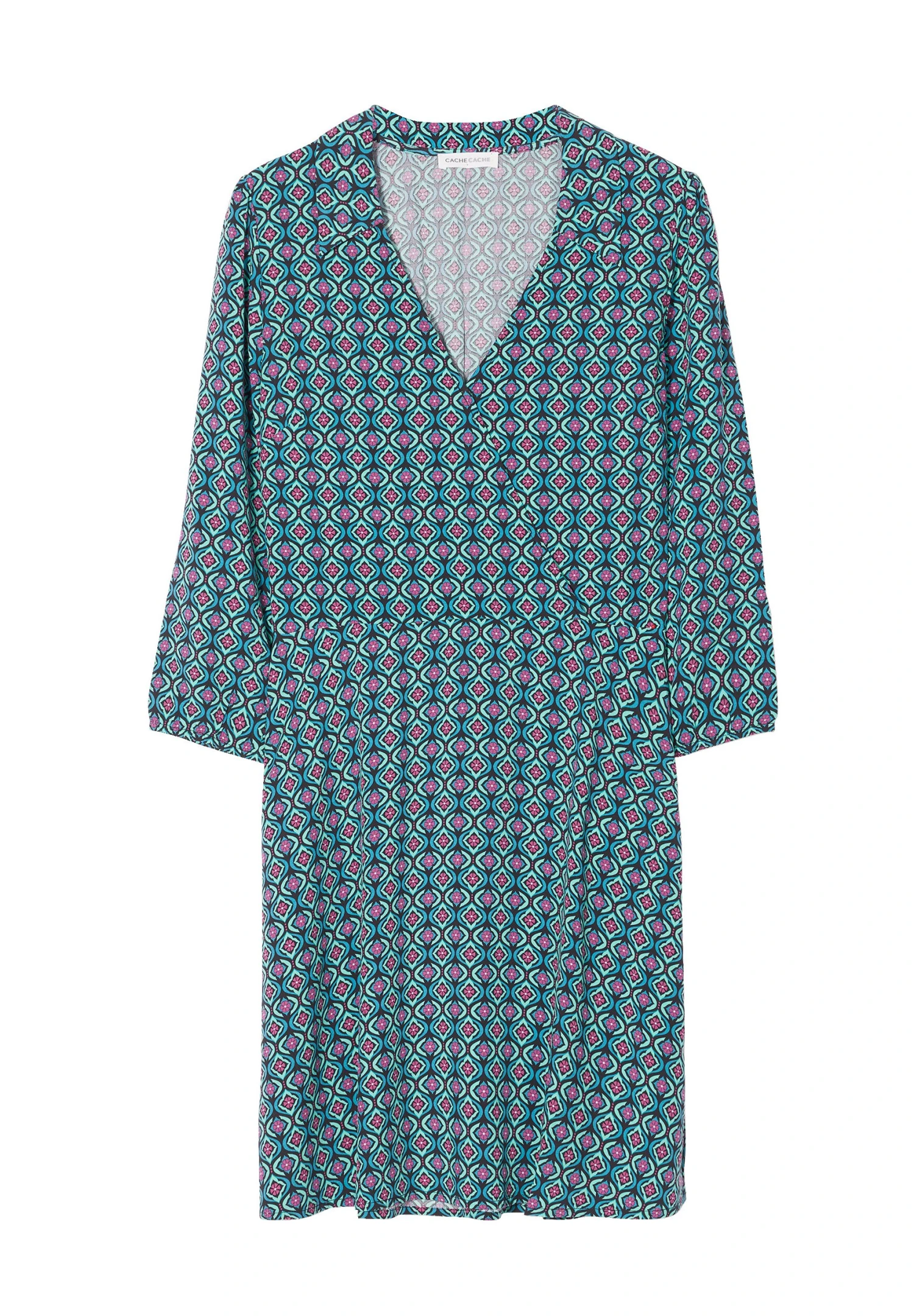 Fliessendes Ausgestelltes - Jurk - Vert 7 Fliessendes Ausgestelltes - Jurk - Vert - Afbeelding 5