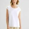 STREET ONE Mit Detail - T-Shirt Basic - Weiß