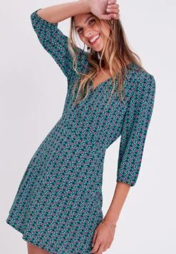 Fliessendes Ausgestelltes - Jurk - Vert 10 Fliessendes Ausgestelltes - Jurk - Vert -Mode Kledingwinkel 07362fec0ce140849b2b71151e20926a