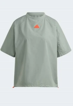 Adidas Sportswear City Escape - T-Shirt Basic - Silver Green -Mode Kledingwinkel 080ab8b01fe641b3a40691982cd1a1dd