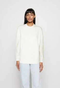 Selected Femme Slfjoelle Broderi - Sweater - Snow White