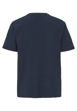 With Chest Pocket - T-Shirt Print - Navy Patterned/Blue -Mode Kledingwinkel 0ed8f575accb468686b0b01abcc4a79d