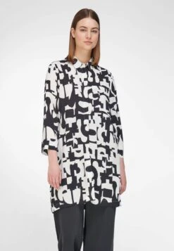 Overhemdblouse - Schwarz