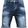 Gescheurd - Rj-9085 - Jeansshort - Blauw -Mode Kledingwinkel 0f39bf973227474aa9f4b10c7480de69