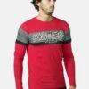 Koroshi Contrast Cut - Longsleeve - Rojo Red -Mode Kledingwinkel 0fdc3dbd0d414d3d959a874c9fc18e64
