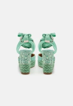 Alma En Pena Hoge Hakken - Mint -Mode Kledingwinkel 1075a5a6772844d89613d574c21d64c4