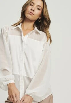 Tussah Bennie - Overhemdblouse - White -Mode Kledingwinkel 10f4e4536ba5409c941097f9d3c9043a