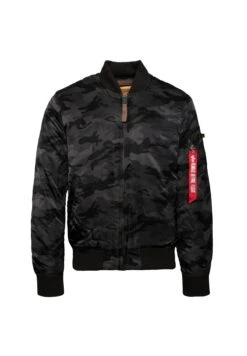 Alpha Industries Bomberjacks - 125 Black Camo