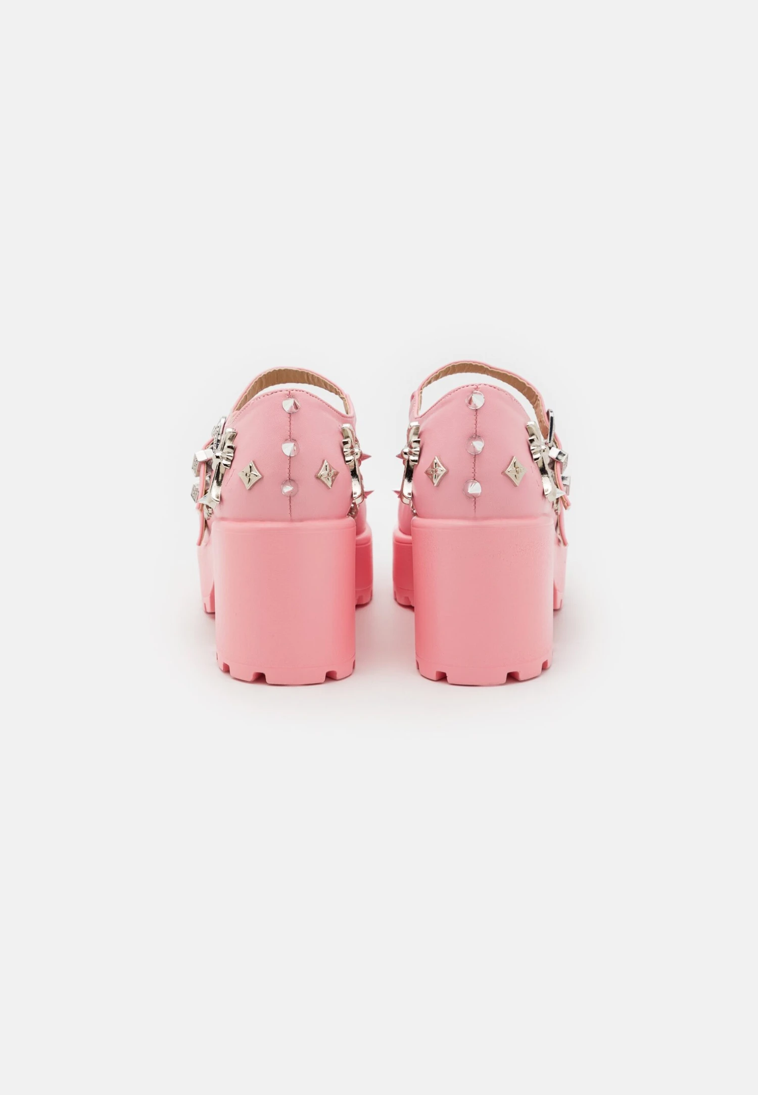 KOI FOOTWEAR Devil Double Strap Mary Janes - Klassieke Pumps - Pink 6 KOI FOOTWEAR Devil Double Strap Mary Janes - Klassieke Pumps - Pink - Afbeelding 4