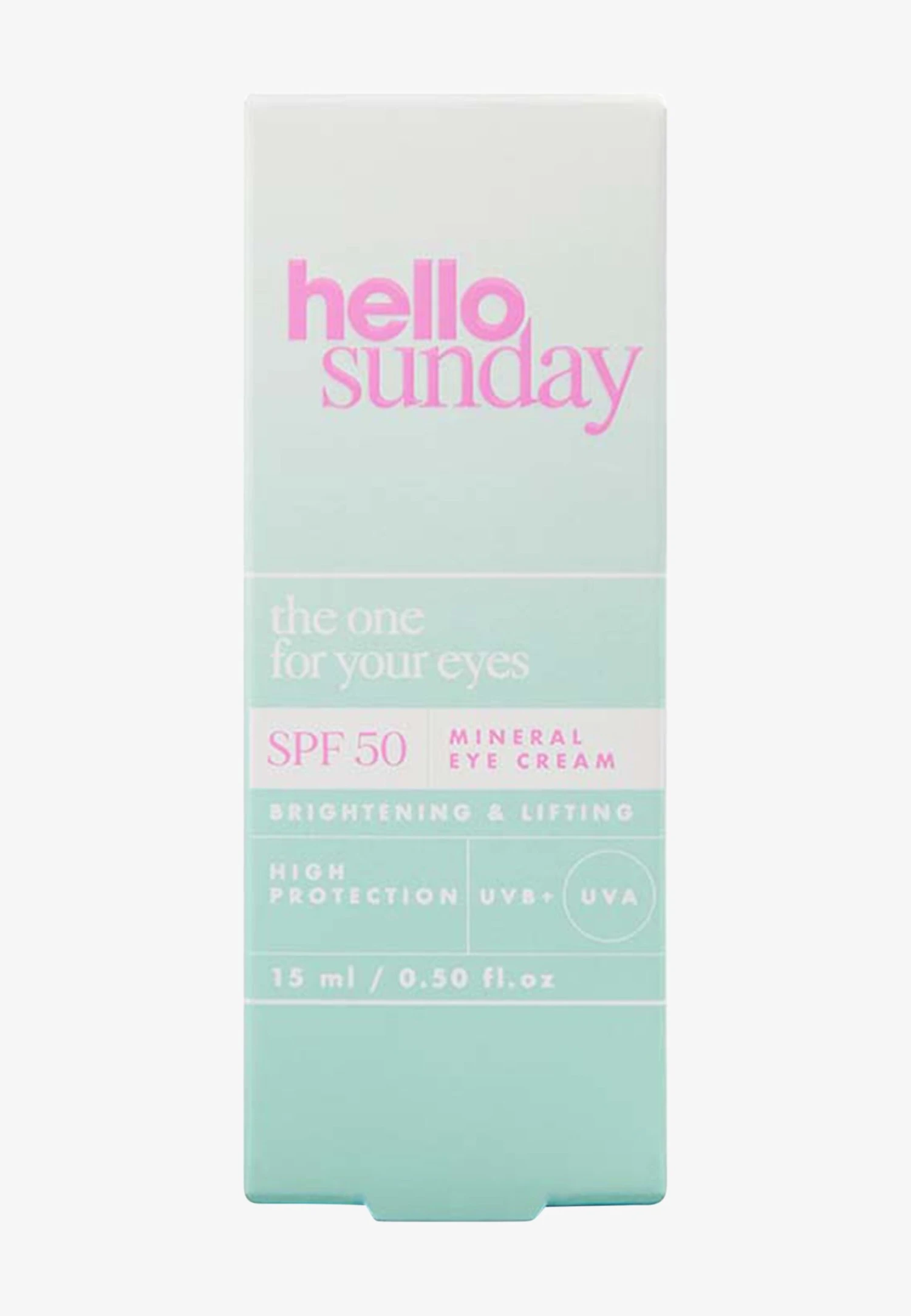 Hello Sunday The One For Your Eyes Mineral Eye Cream Spf50 - Oogverzorging - - 5 Hello Sunday The One For Your Eyes Mineral Eye Cream Spf50 - Oogverzorging - - - Afbeelding 3