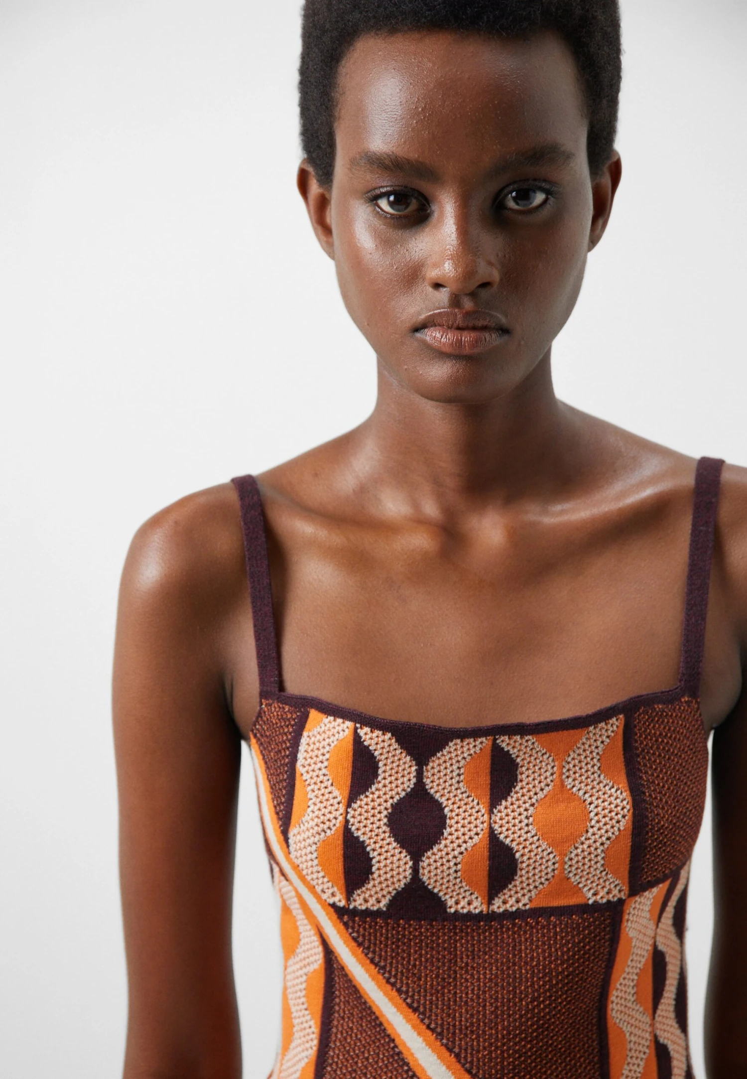 Tafii Dress - Etui-Jurk - Red/Orange 6 Tafii Dress - Etui-Jurk - Red/Orange - Afbeelding 4