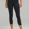 Lululemon Wunder Train Hr Crop 23 True - Legging - True Navy -Mode Kledingwinkel 131e10218ac94006a34c367cf95f638d