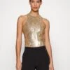 Patrizia Pepe Camicia - Top - Shiny Gold-Colored 2 Patrizia Pepe Camicia - Top - Shiny Gold-Colored -Mode Kledingwinkel 141b0f0506e94582970396e1a92c8a72