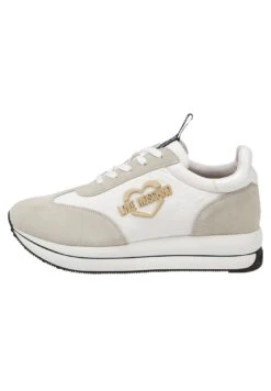 LOVE MOSCHINO Sneakers Laag - Bianco Beige