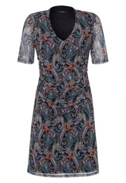 Zero Mit Paisleydruck - Jurk - Dark Bluegreen -Mode Kledingwinkel 146617b9cbe148cd8c0151c571be9c0d