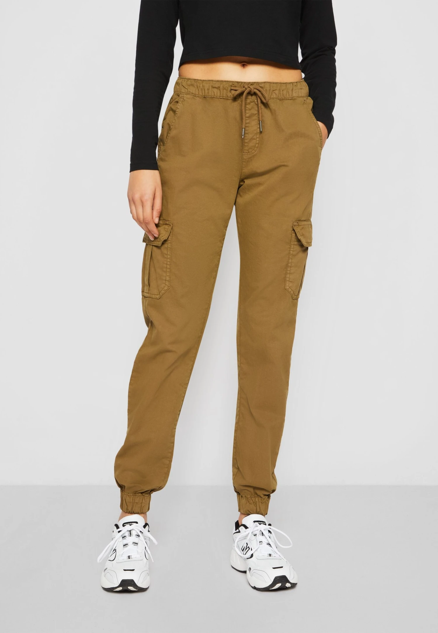 URBAN CLASSICS High Waist - Cargobroek - Summerolive 5 URBAN CLASSICS High Waist - Cargobroek - Summerolive - Afbeelding 3