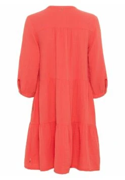 Camel Active Musselin Stufen Mit Knopfleiste - Jurk - Coral 19 Camel Active Musselin Stufen Mit Knopfleiste - Jurk - Coral -Mode Kledingwinkel 16459cb290cf46ebbb8b0d246248dfaa