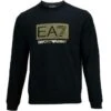 EA7 Emporio Armani Unisex- Sweater - Black -Mode Kledingwinkel 169ab3d73d2347998f438a411c2749a2