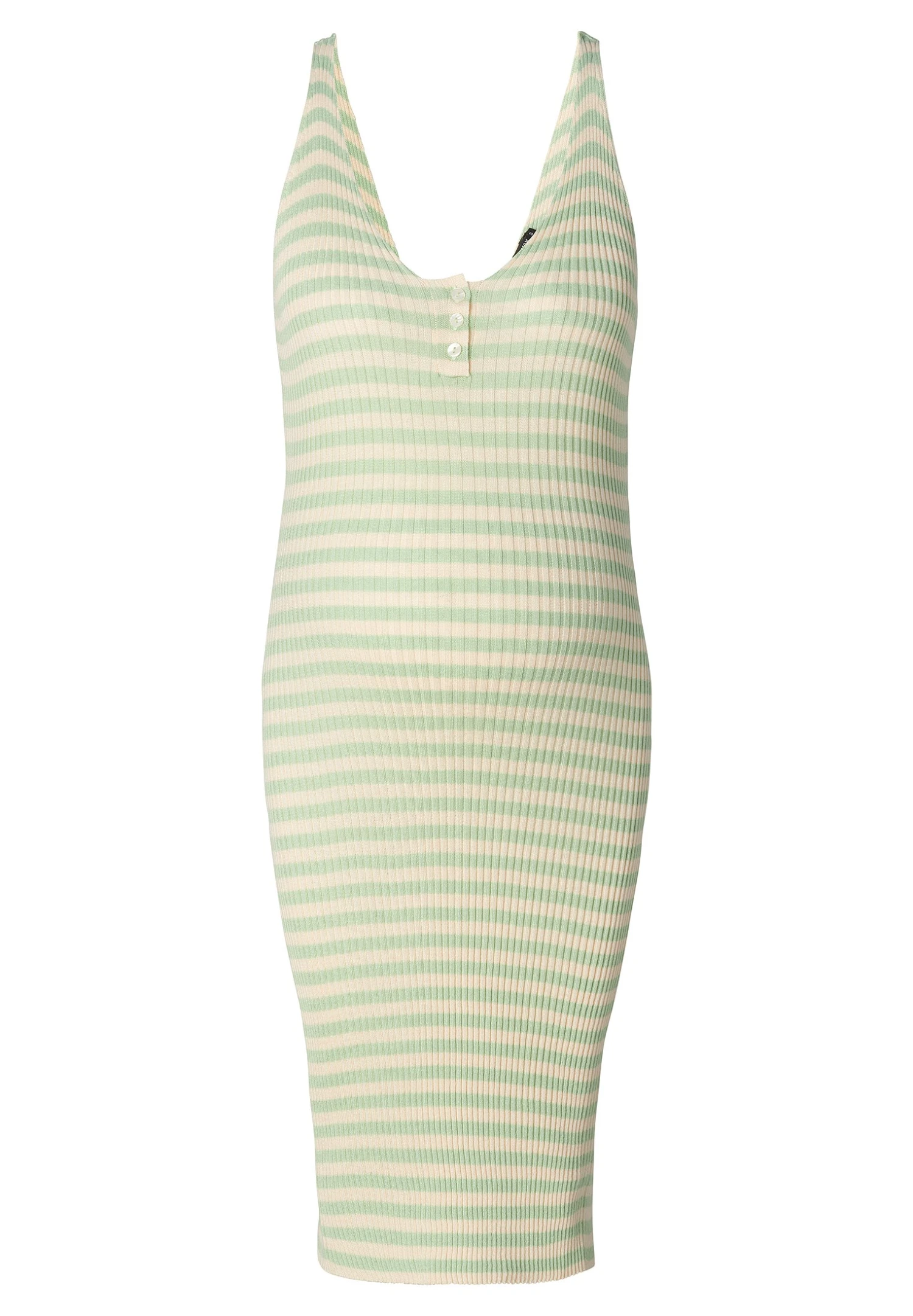 SUPERMOM Hebron - Gebreide Jurk - Bok Choy 6 SUPERMOM Hebron - Gebreide Jurk - Bok Choy - Afbeelding 4