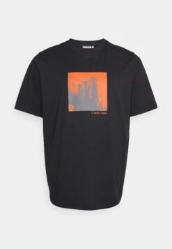Calvin Klein T-Shirt Print - Black
