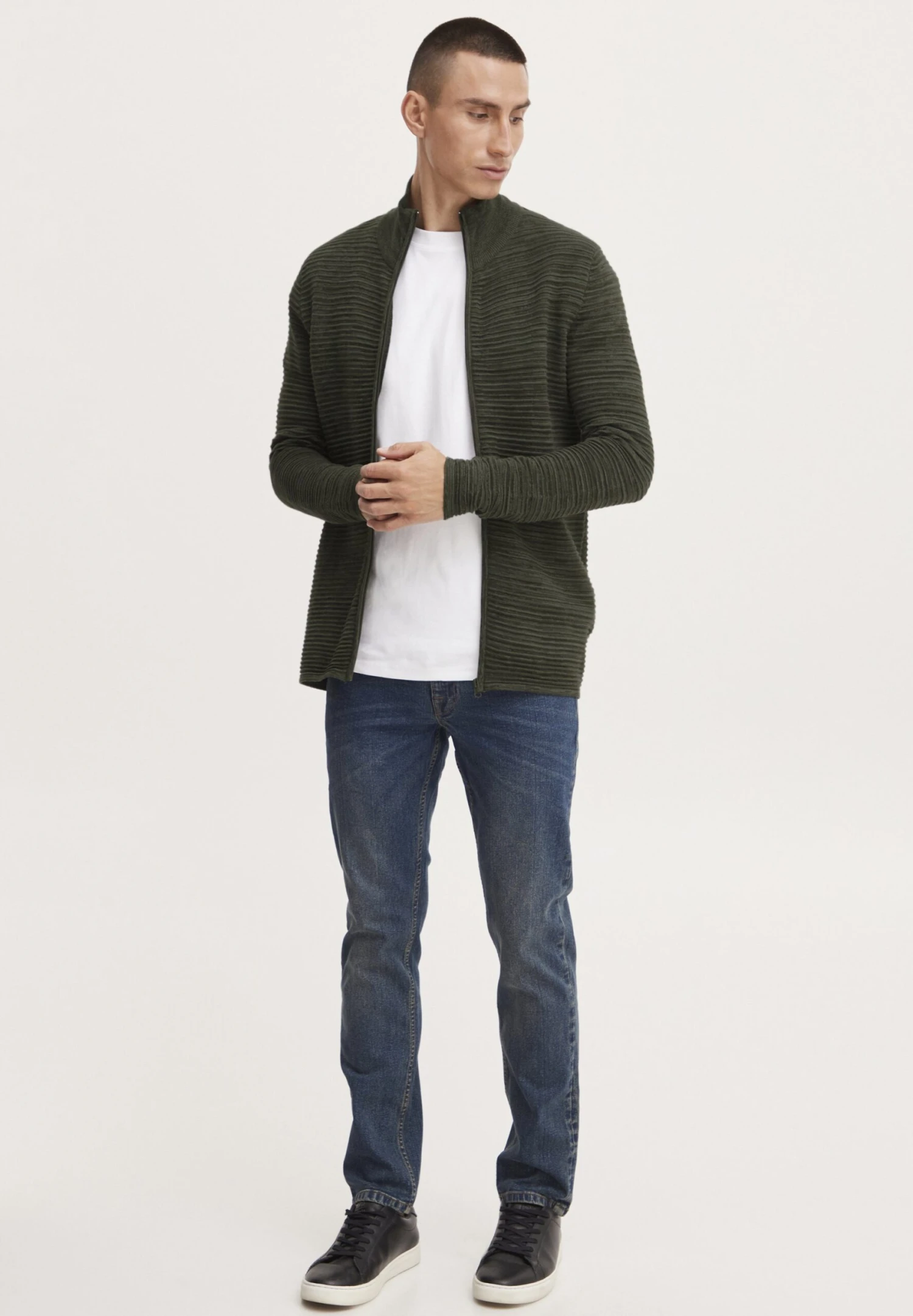 Solid Struan- Vest - Thyme 4 Solid Struan- Vest - Thyme - Afbeelding 2