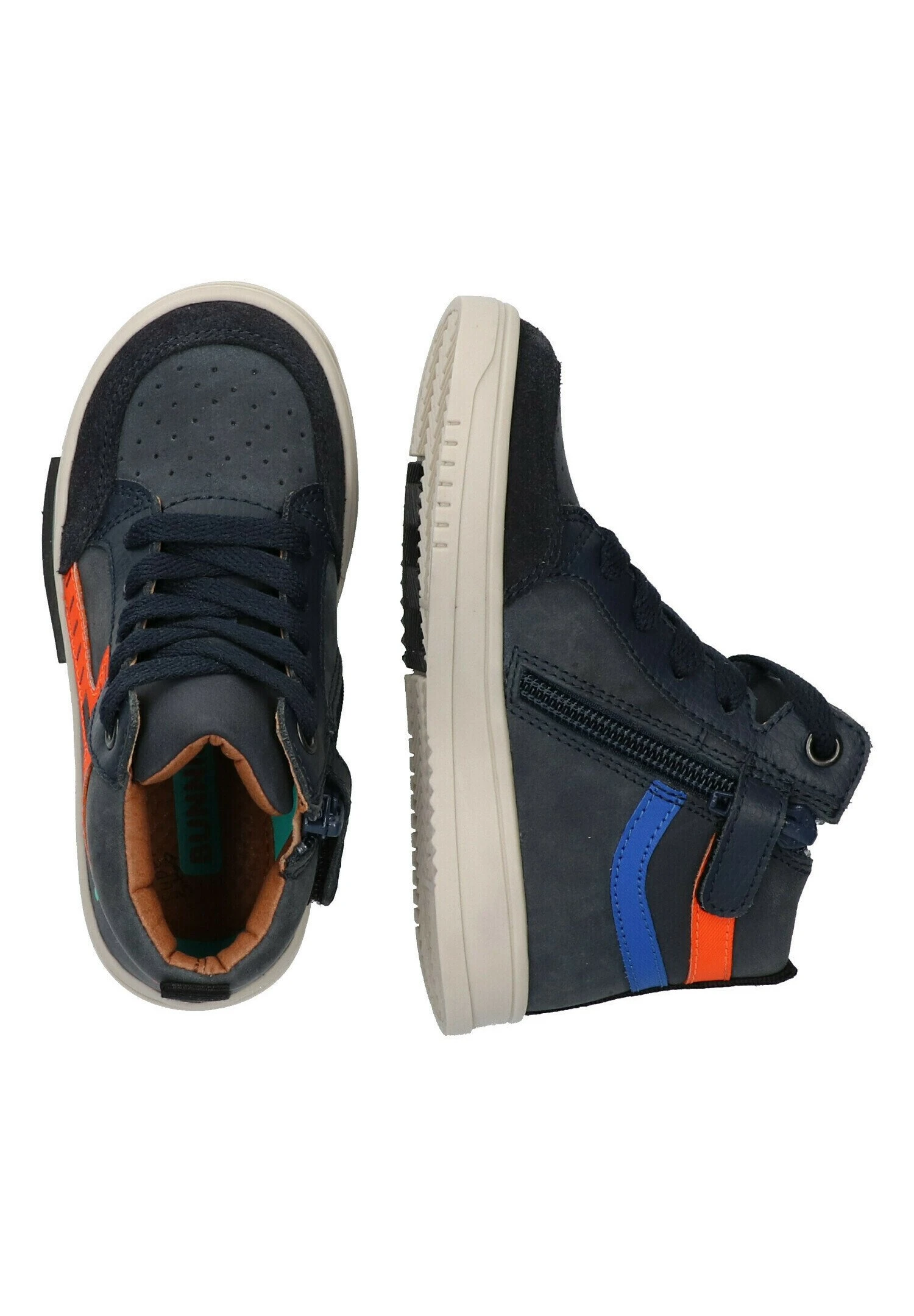 Mark Mieters - Sneakers Hoog - Blue 5 Mark Mieters - Sneakers Hoog - Blue - Afbeelding 3