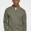 Hackett London Hs Hz - Sweater - Dusty Olive -Mode Kledingwinkel 1c9c143955b24d18976616e5415c7ff1