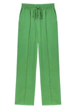 Ipekyol Drapey Comfortable Cut With Elastic Waistband - Broek - Green -Mode Kledingwinkel 1d5cf8951f58426eaafef719892fa5a4