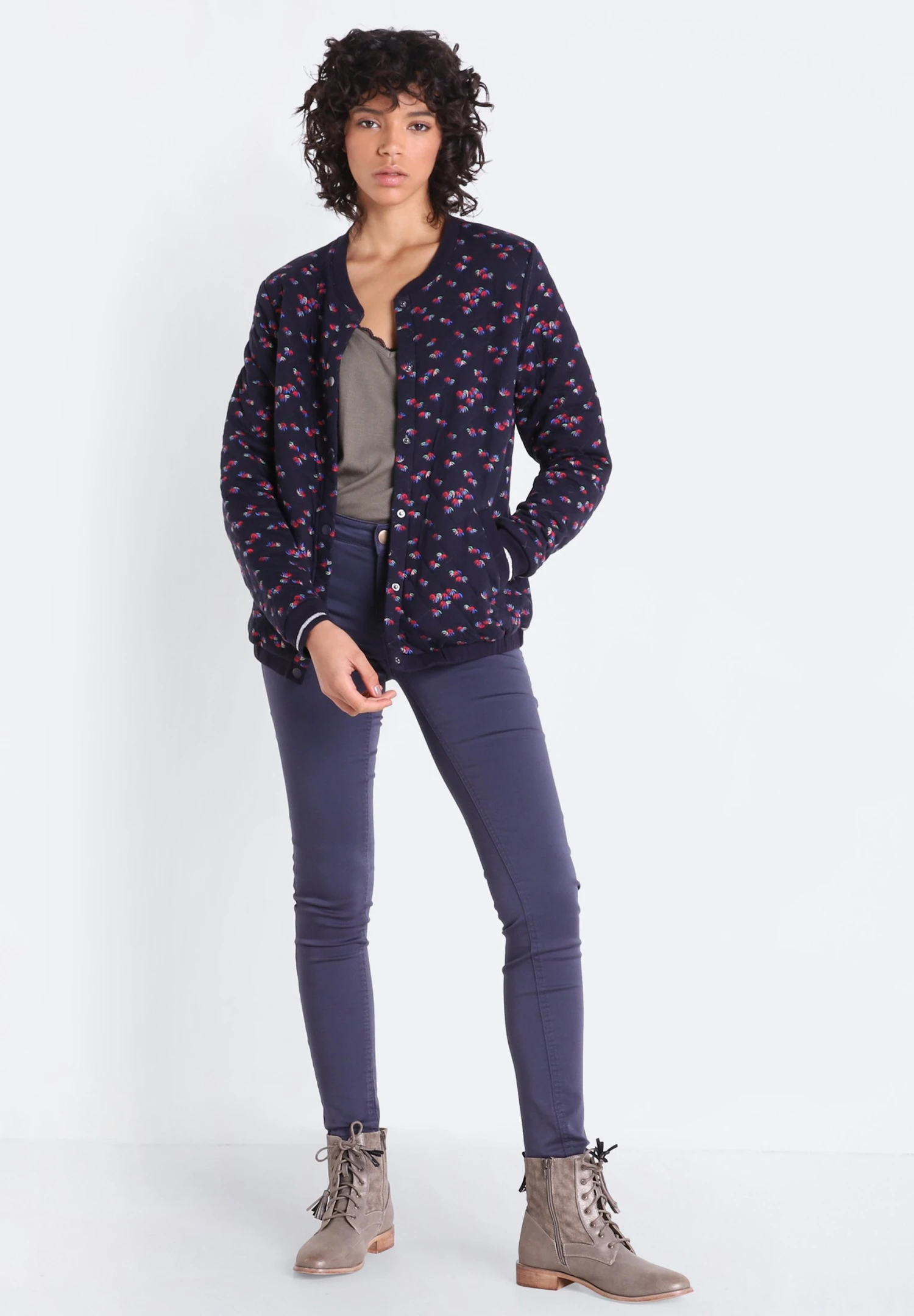 Slim Fit Jeans - Navy Blue 4 Slim Fit Jeans - Navy Blue - Afbeelding 2