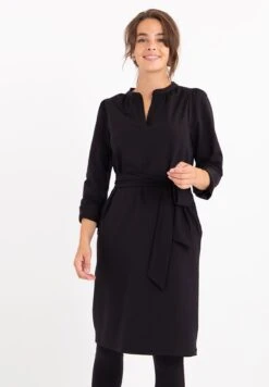 La Travel Chérie - Jerseyjurk - Zwart -Mode Kledingwinkel 1e35d31b993146ce8daba6406b7d7f8f