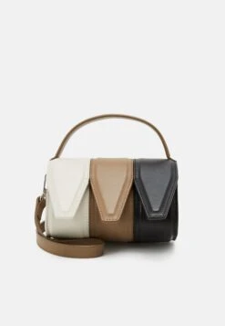 Yuzefi Three - Handtas - Offwhite, Schwarz, Braun