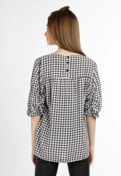 Blouse - Schwarz Weiss 9 Blouse - Schwarz Weiss -Mode Kledingwinkel 2080a7614af9434b9d487c7a6318624c