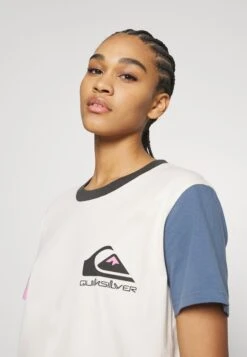 Quiksilver Tee Dress - Jerseyjurk - White -Mode Kledingwinkel 20859174631d4ee2883752bfb7602b2b