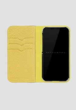 Für Iphone 12 Mini - Telefoonhoesje - Yellow -Mode Kledingwinkel 21cf465117e04863bc79ed2b5470c61c