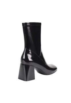 Enkellaarsjes Met Hoge Hak - Black 18 Enkellaarsjes Met Hoge Hak - Black -Mode Kledingwinkel 228f75059f484916a479949cc696a455