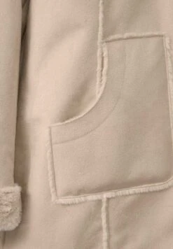 Halflange Jas - Beige -Mode Kledingwinkel 229e6b388a0c496697a42d3cc4ea5595