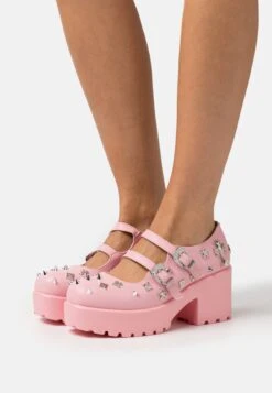 KOI FOOTWEAR Devil Double Strap Mary Janes - Klassieke Pumps - Pink