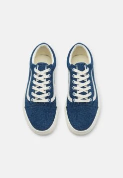 Vans Old Skool Unisex - Sneakers Laag - Denim Blue -Mode Kledingwinkel 23594a44767540b89ca1dc86554618e9