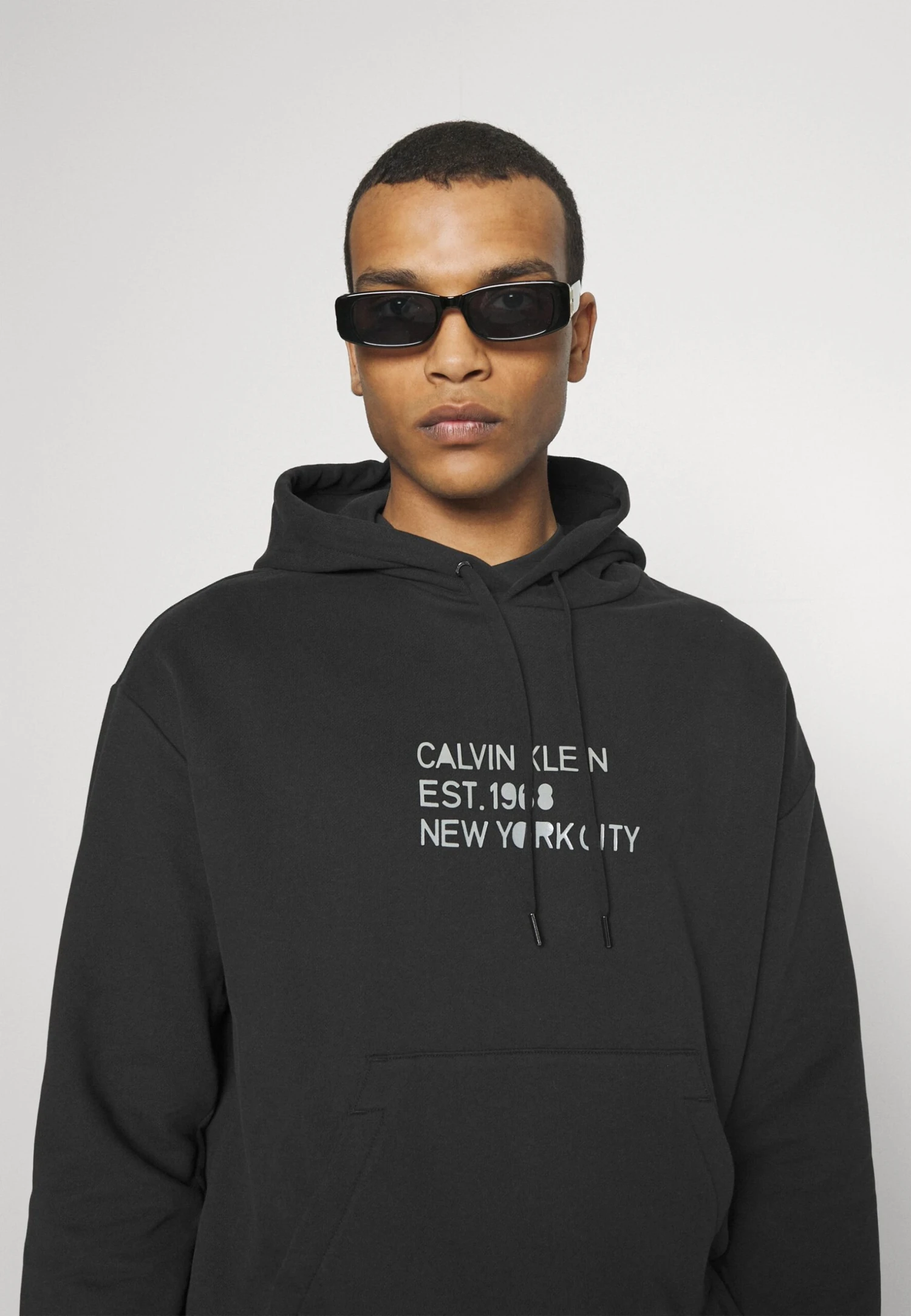 Calvin Klein Mixed Print Stencil - Hoodie -Black 6 Calvin Klein Mixed Print Stencil - Hoodie -Black - Afbeelding 4